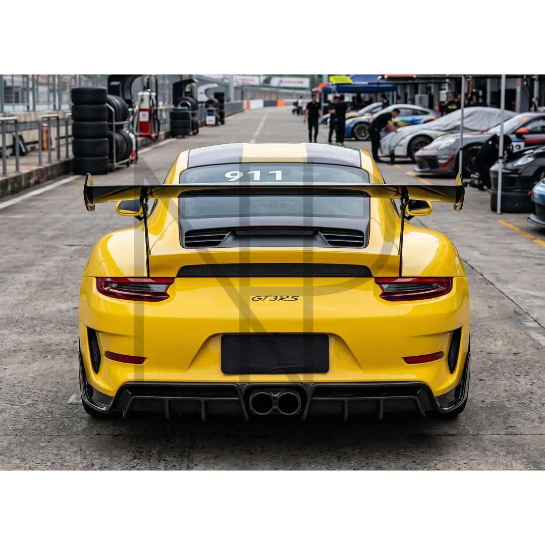 KIT CARBONIO COMPLETO C STYLE CARBONIO PRE PREG PORSCHE 911 991.2 GT3RS