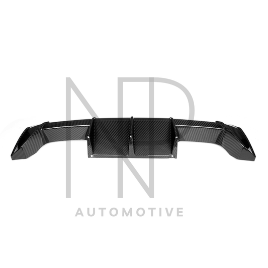 DIFFUSORE POSTERIORE FIBRA DI CARBONIO STILE OEM BMW M3 G80 G81 M4 G82 G83