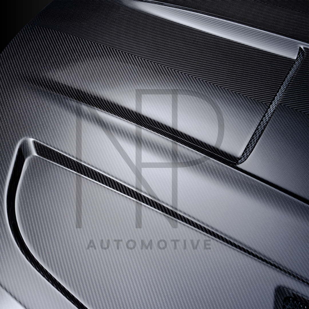 COFANO CARBONIO PRE-PREG CON PRESE ARIA MERCEDES CLASSE A W177