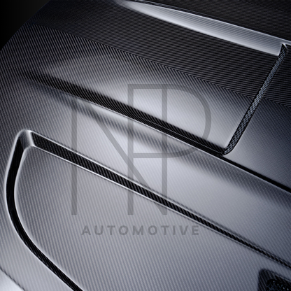 COFANO CARBONIO PRE-PREG CON PRESE ARIA MERCEDES CLASSE A W177
