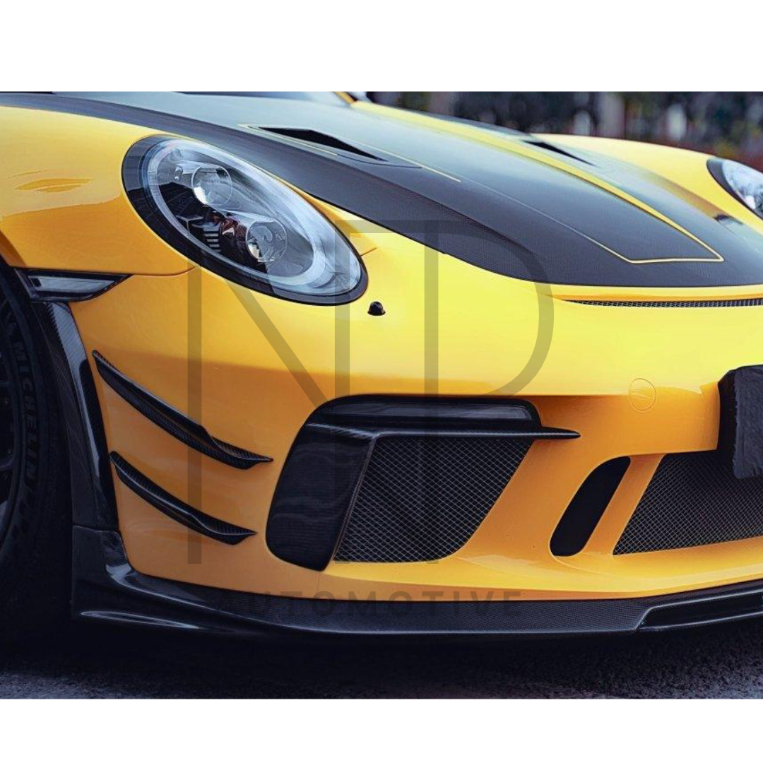 CANARD ANTERIORI C STYLE CARBONIO PRE PREG PORSCHE 911 GT3RS 991.2