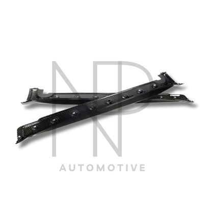 MINIGONNE LATERALI PORSCHE 992.1 GT3 FIBRA DI CARBONIO NP STYLE