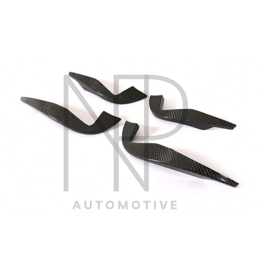 CANARD ANTERIORI NP STYLE CARBONIO PRE PREG AUDI TTRS MK3