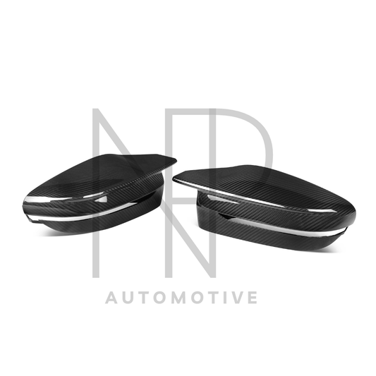 CALOTTE SPECCHIETTI STILE OEM FIBRA DI CARBONIO BMW M2 G87 M3 G80 M4 G82 M240I M340I M440I