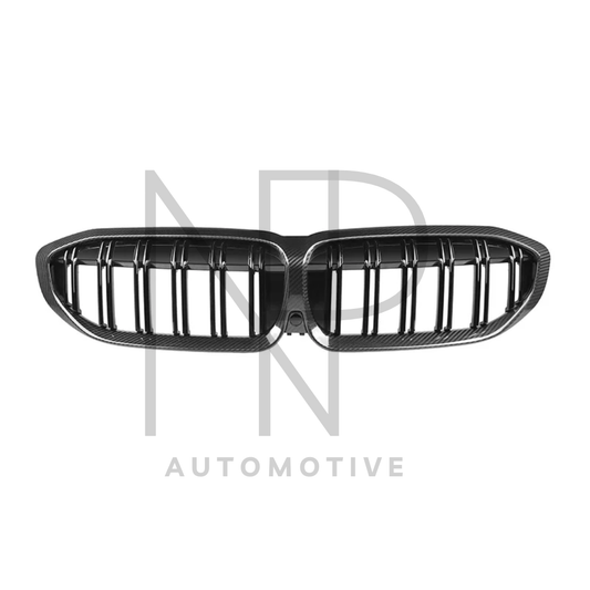 GRIGLIA ANTERIORE STILE M PERF CARBONIO PRE PREG BMW SERIE 3 G20 G21 PRE LCI