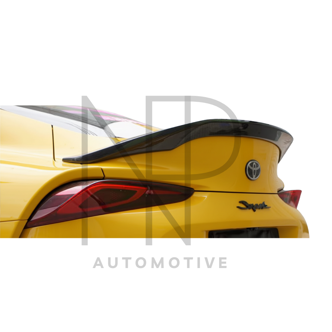 SPOILER POSTERIORE TRD STYLE CARBONIO PRE PREG TOYOTA SUPRA A90