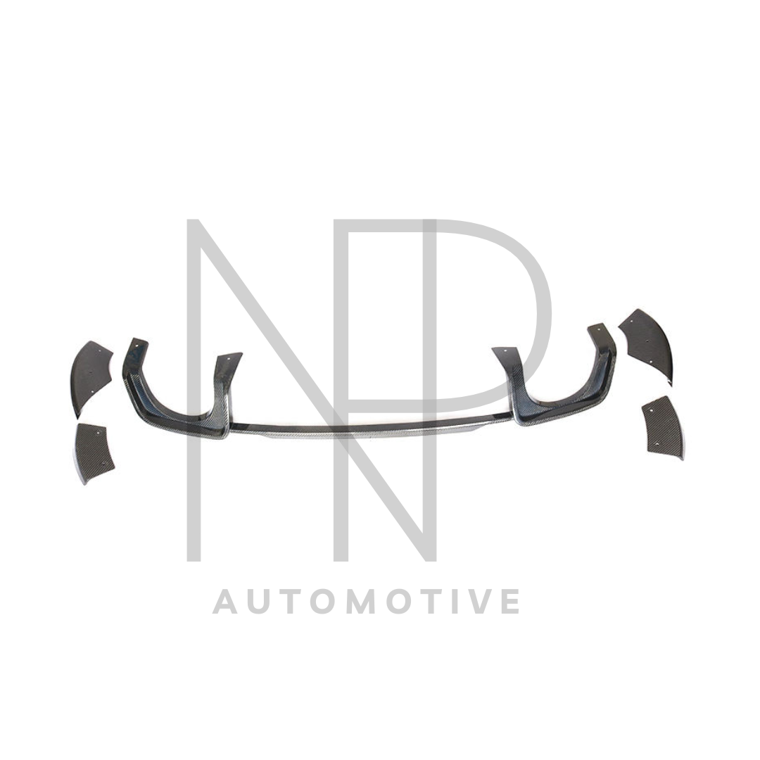 DIFFUSORE POSTERIORE NP STYLE CARBONIO PRE PREG AUDI TTRS MK3
