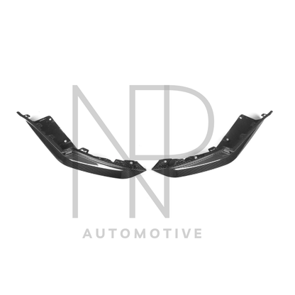 PROFILI LATERALI POSTERIORI PARAURTI STILE OEM FIBRA DI CARBONIO BMW M4 G82 G83