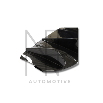 DIFFUSORE AERO PORSCHE TAYCAN FIBRA DI CARBONIO NP STYLE