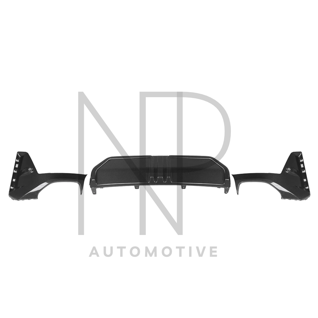 DIFFUSORE POSTERIORE M PERF CARBONIO PRE PREG BMW 340i G20 G21 LCI