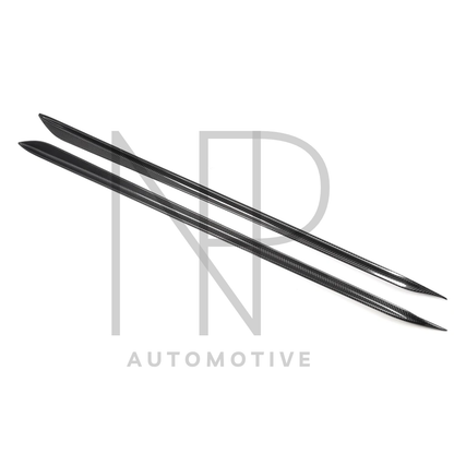 MINIGONNE LATERALI STILE M PERF CARBONIO PRE PREG BMW SERIE 3 G20 G21