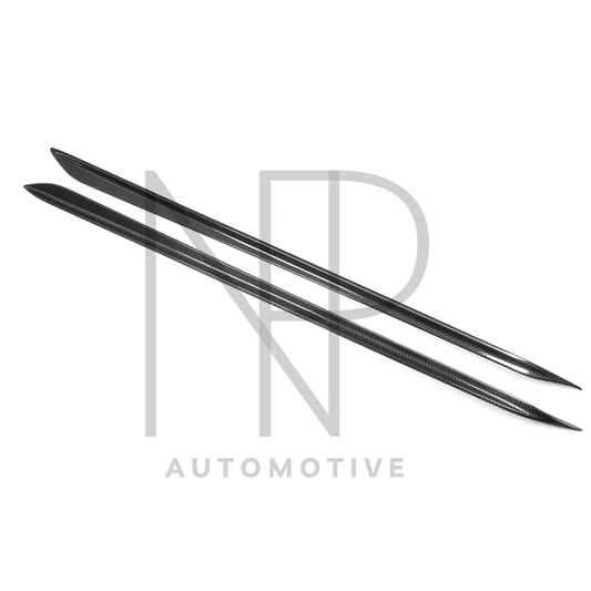 MINIGONNE LATERALI STILE M PERF CARBONIO PRE PREG BMW SERIE 3 G20 G21