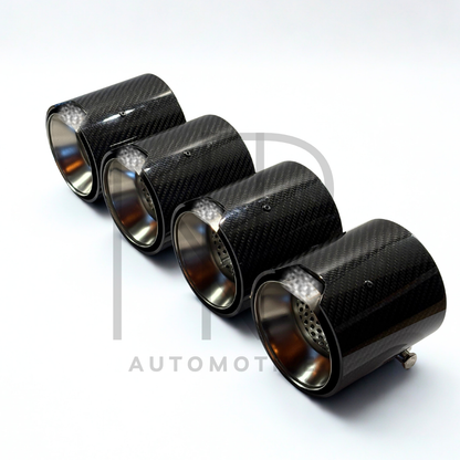 TERMINALI SCARICO STILE M PERF FIBRA DI CARBONIO BMW M2 M3 M4 G8X