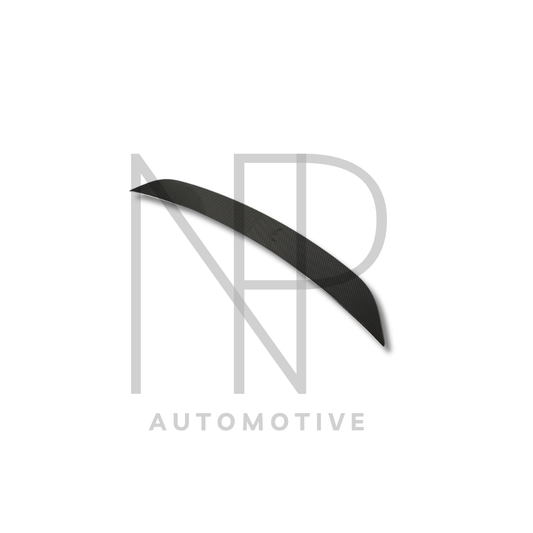 SPOILER POSTERIORE PORSCHE TAYCAN FIBRA DI CARBONIO NP STYLE