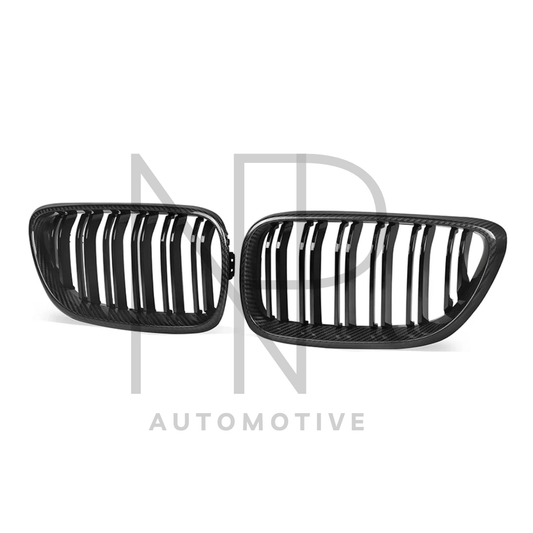GRIGLIE ANTERIORI IN CARBONIO PRE PREG BMW M2 F87 SERIE 2 F22 F23