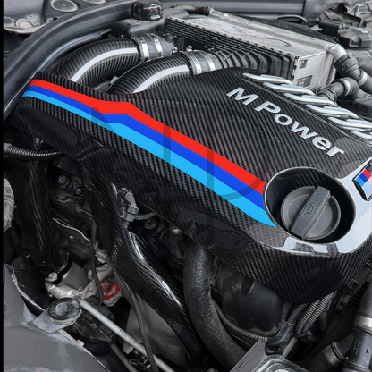 CHARGE PIPE CARBONIO PRE PREG BMW M2 M3 M4 MOTORE S55