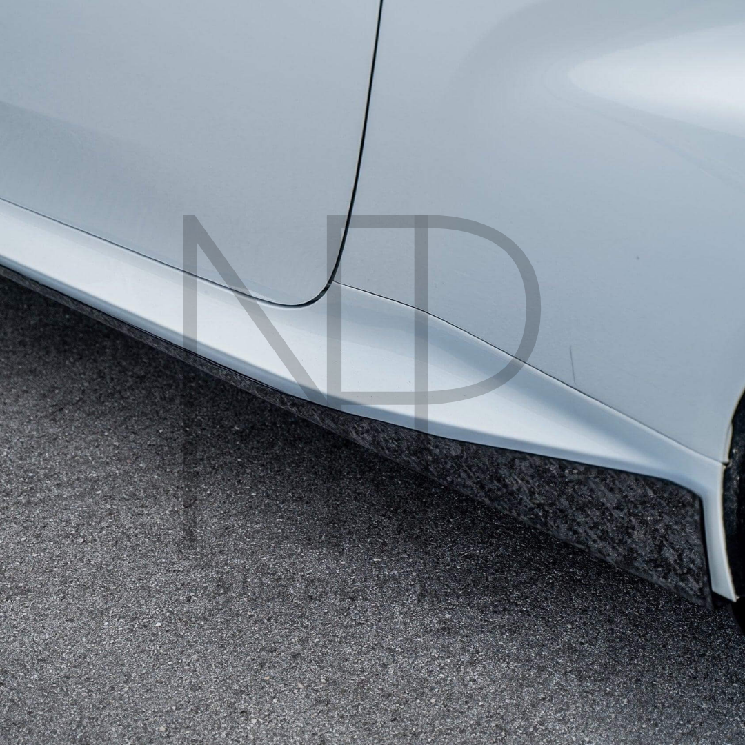 MINIGONNE LATERALI IN CARBONIO FORGIATO PER TOYOTA YARIS GR MK1 MK2