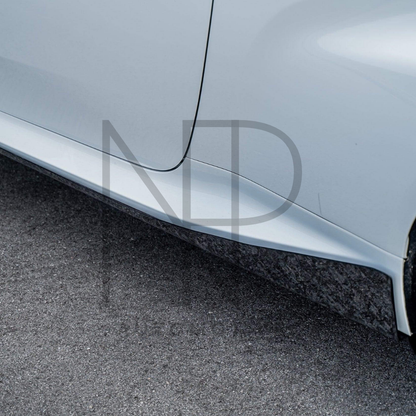 MINIGONNE LATERALI IN CARBONIO FORGIATO PER TOYOTA YARIS GR MK1 MK2