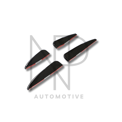 CANARD ANTERIORI AUDI R8 RESTYLING 2019 FIBRA DI CARBONIO CP STYLE