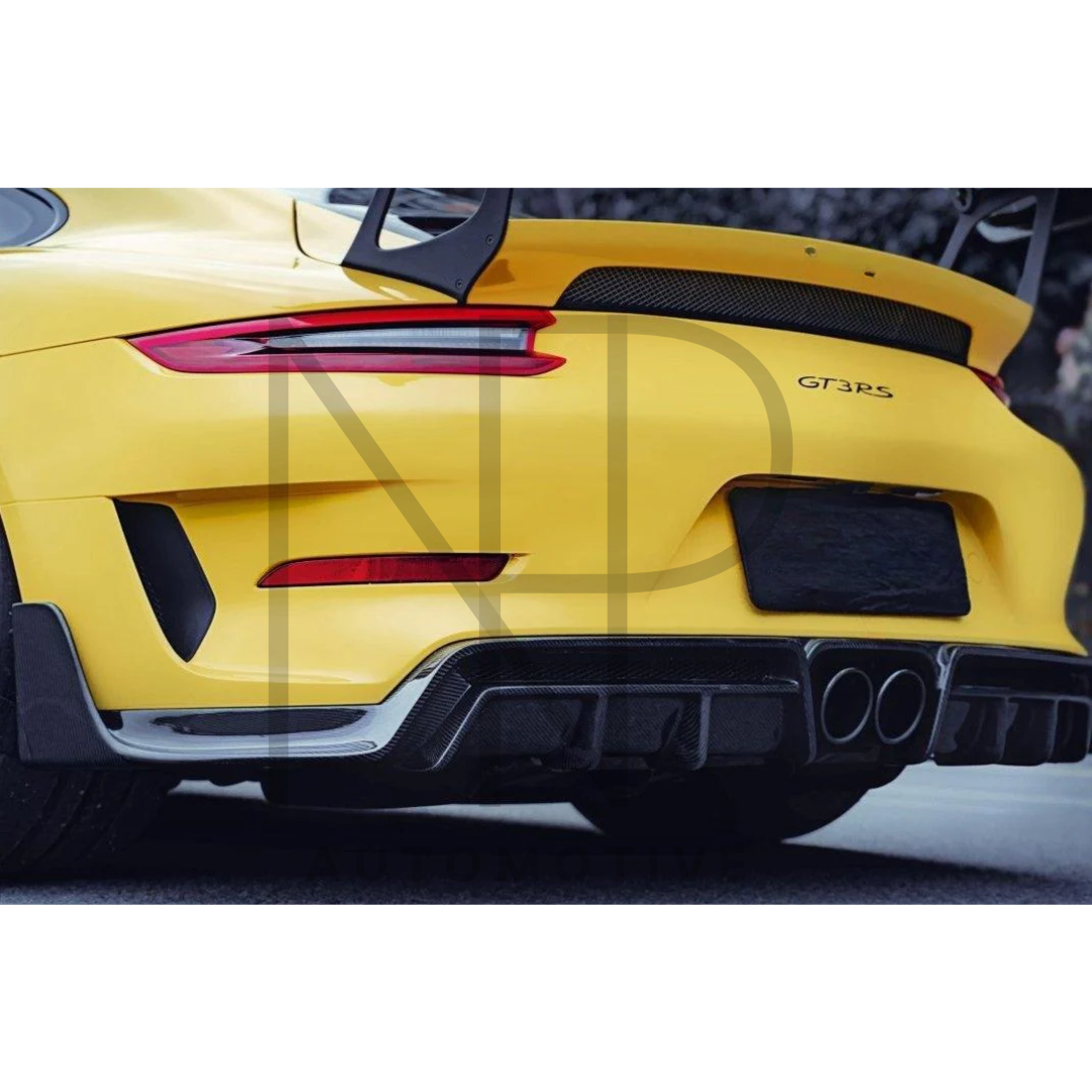 DIFFUSORE POSTERIORE C STYLE CARBONIO PRE PREG PORSCHE 911 991.2 GT3RS
