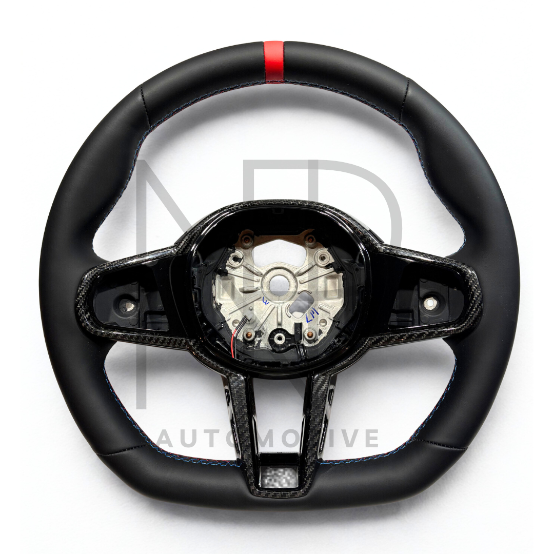 VOLANTE LCI BMW STILE M PELLE E CARBONIO BMW