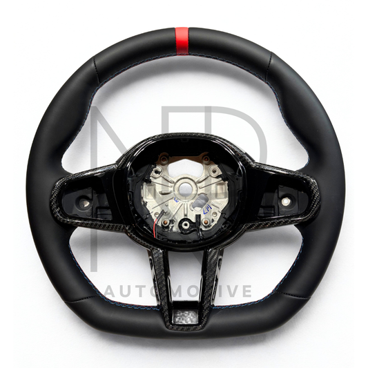 VOLANTE LCI BMW STILE M PELLE E CARBONIO BMW