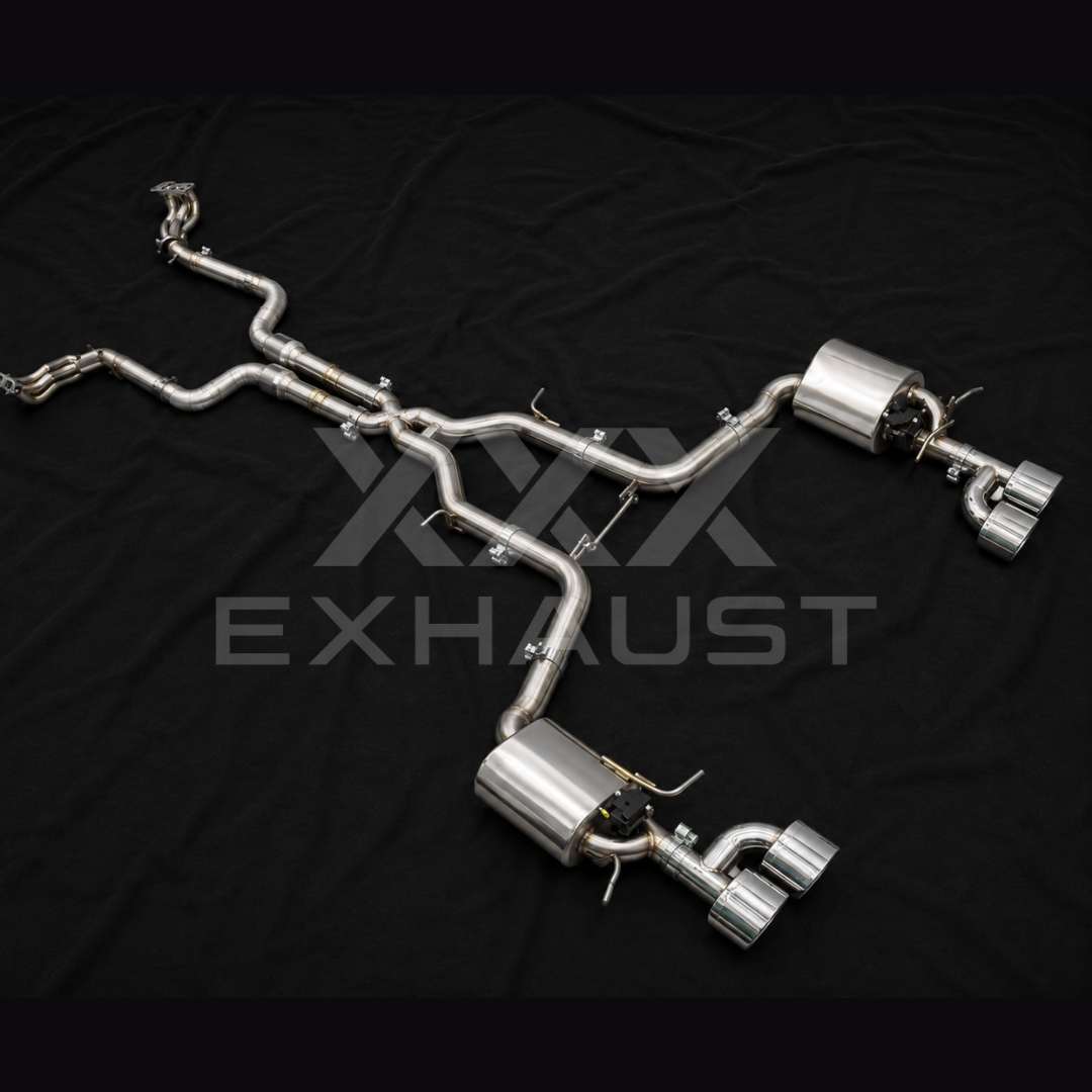 Catback Completo Mercedes-Benz C63 AMG W204 S204 Valvolato 6.2 V8 M156