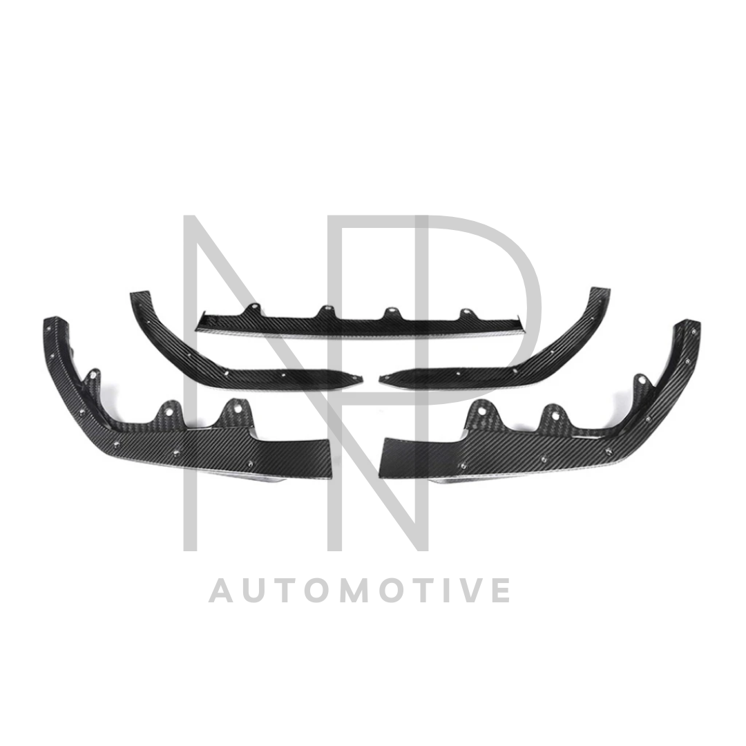 SPOILER ANTERIORE STILE M PERF CARBONIO PRE PREG BMW SERIE 3 G20 G21 PRE LCI