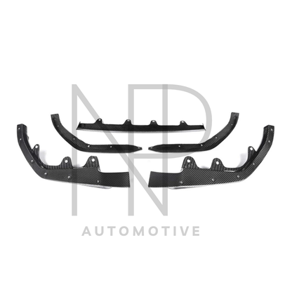 SPOILER ANTERIORE STILE M PERF CARBONIO PRE PREG BMW SERIE 3 G20 G21 PRE LCI