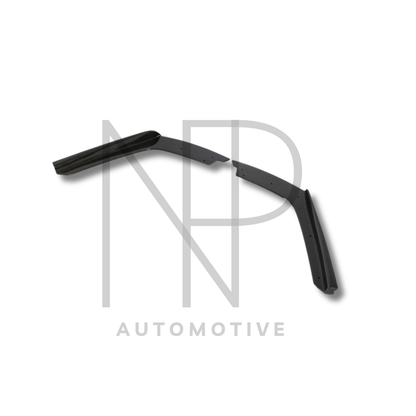 CANARD LATERALI POSTERIORI BMW M4 F82 F83 M3 F80 FIBRA DI CARBONIO NP STYLE