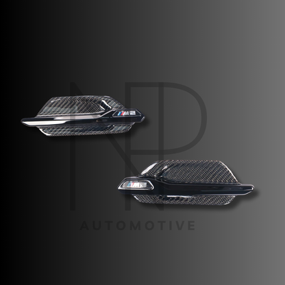 BADGE LATERALI PARAFANGHI CARBONIO BMW M2 F87