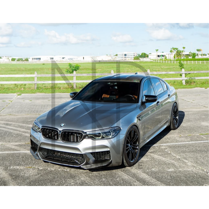 GRIGLIE ANTERIORI CARBONIO PRE PREG BMW M5 F90 PRE LCI SERIE 5 G30 G31 PRE LCI