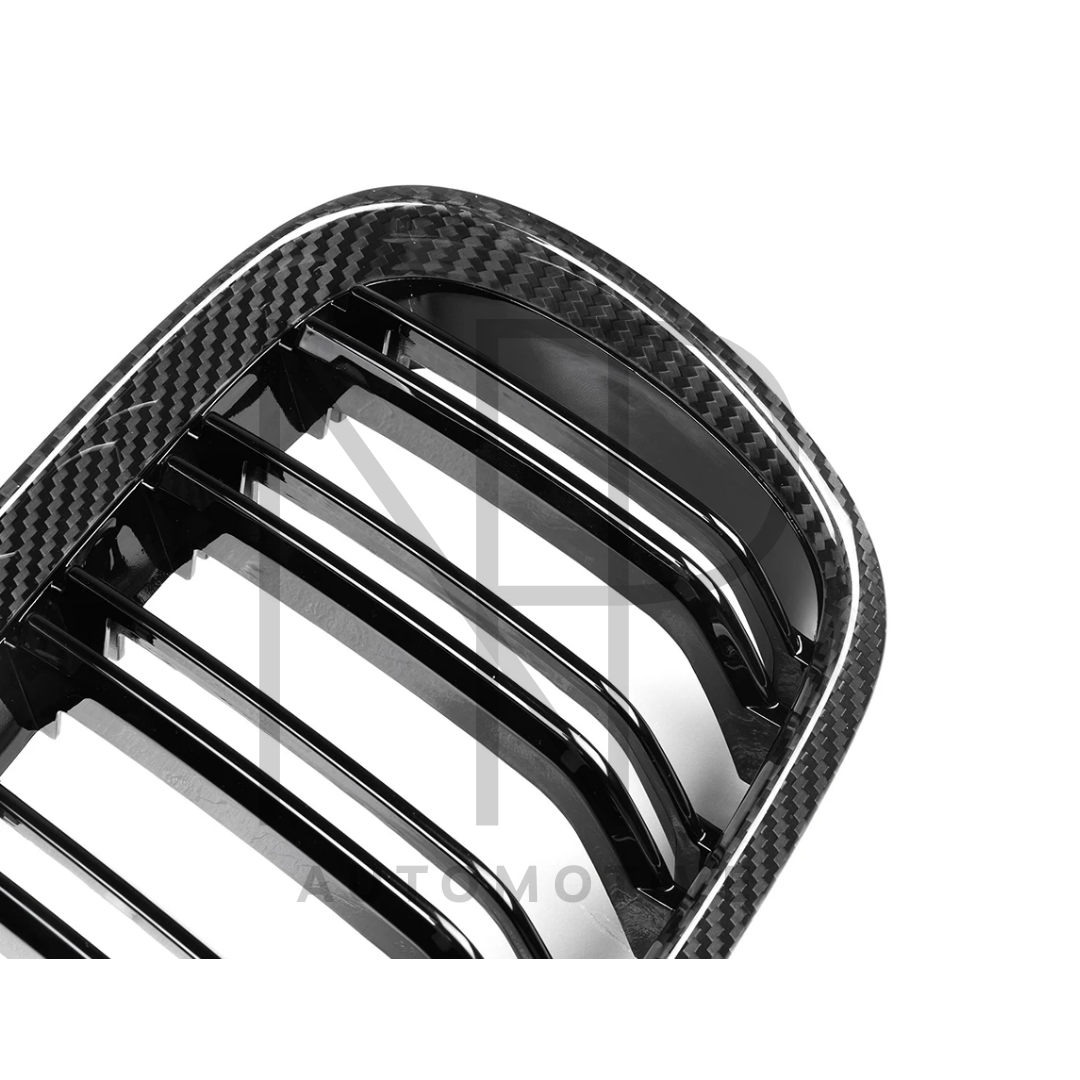 GRIGLIE ANTERIORI CARBONIO PRE PREG BMW M3 E92 E93 E90