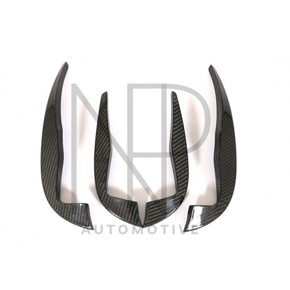 CANARD ANTERIORI NP STYLE CARBONIO PRE PREG AUDI TTRS MK3