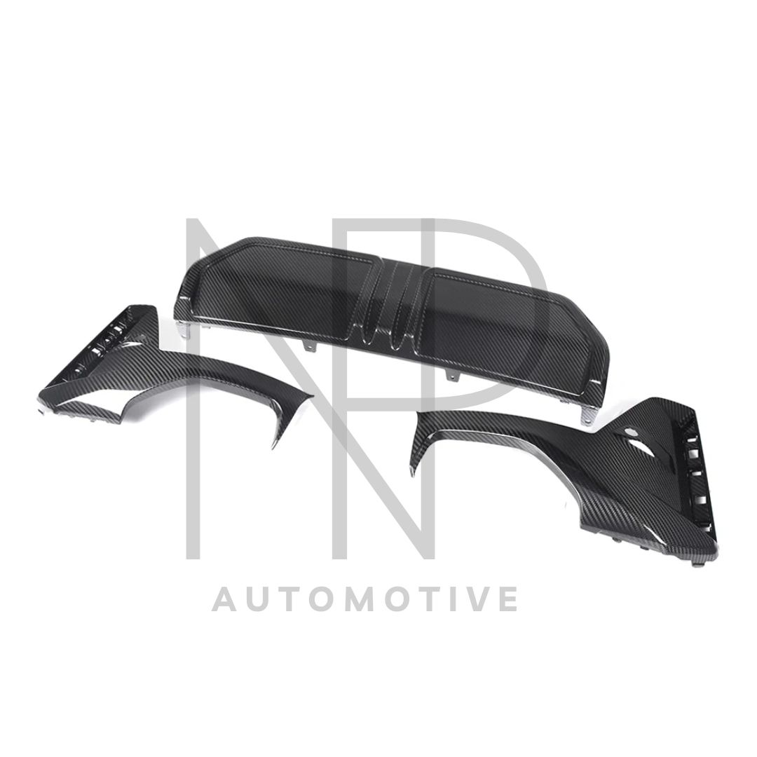 DIFFUSORE POSTERIORE M PERF CARBONIO PRE PREG BMW 340i G20 G21 LCI
