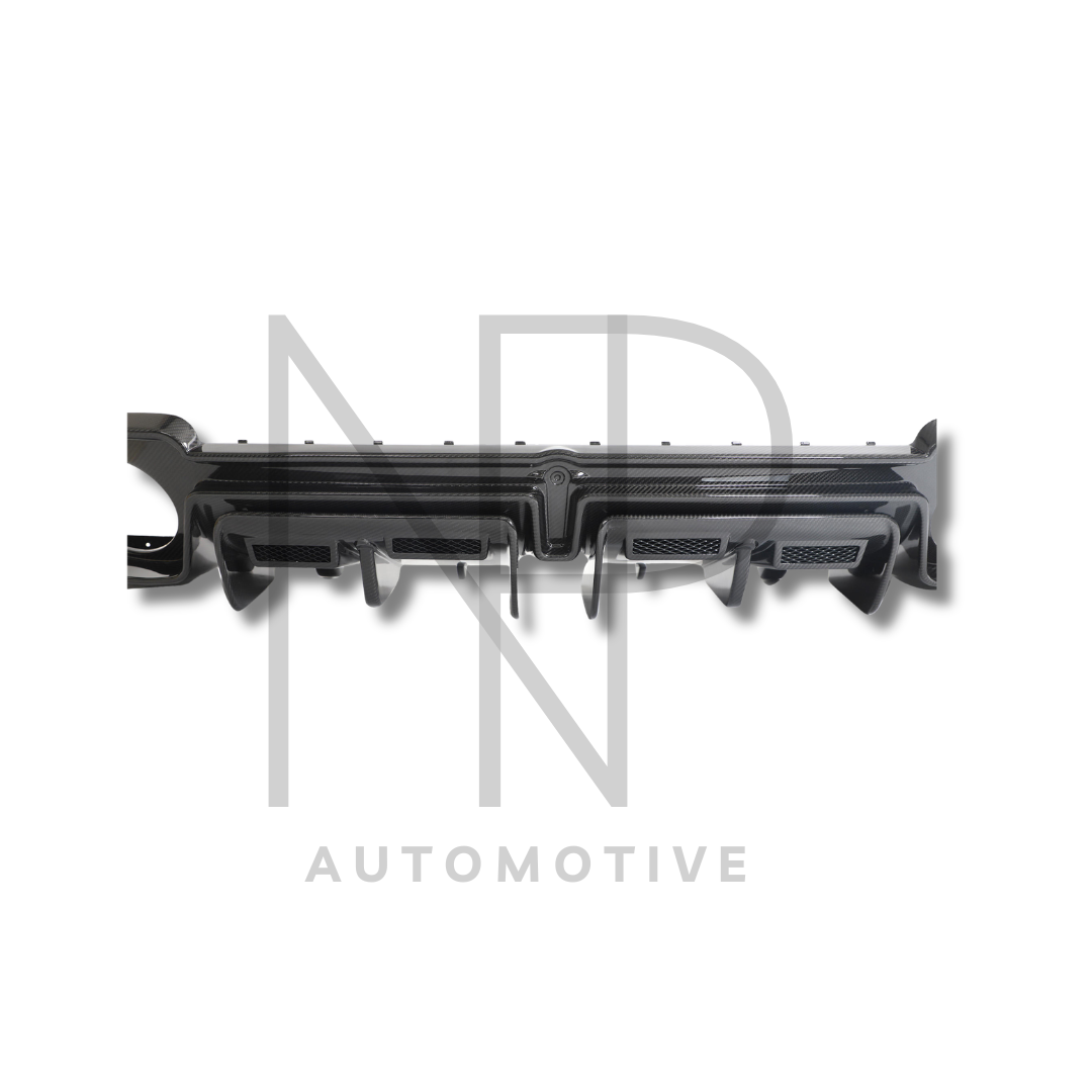 DIFFUSORE POSTERIORE AUDI R8 RESTYLING 2019 FIBRA DI CARBONIO CP STYLE