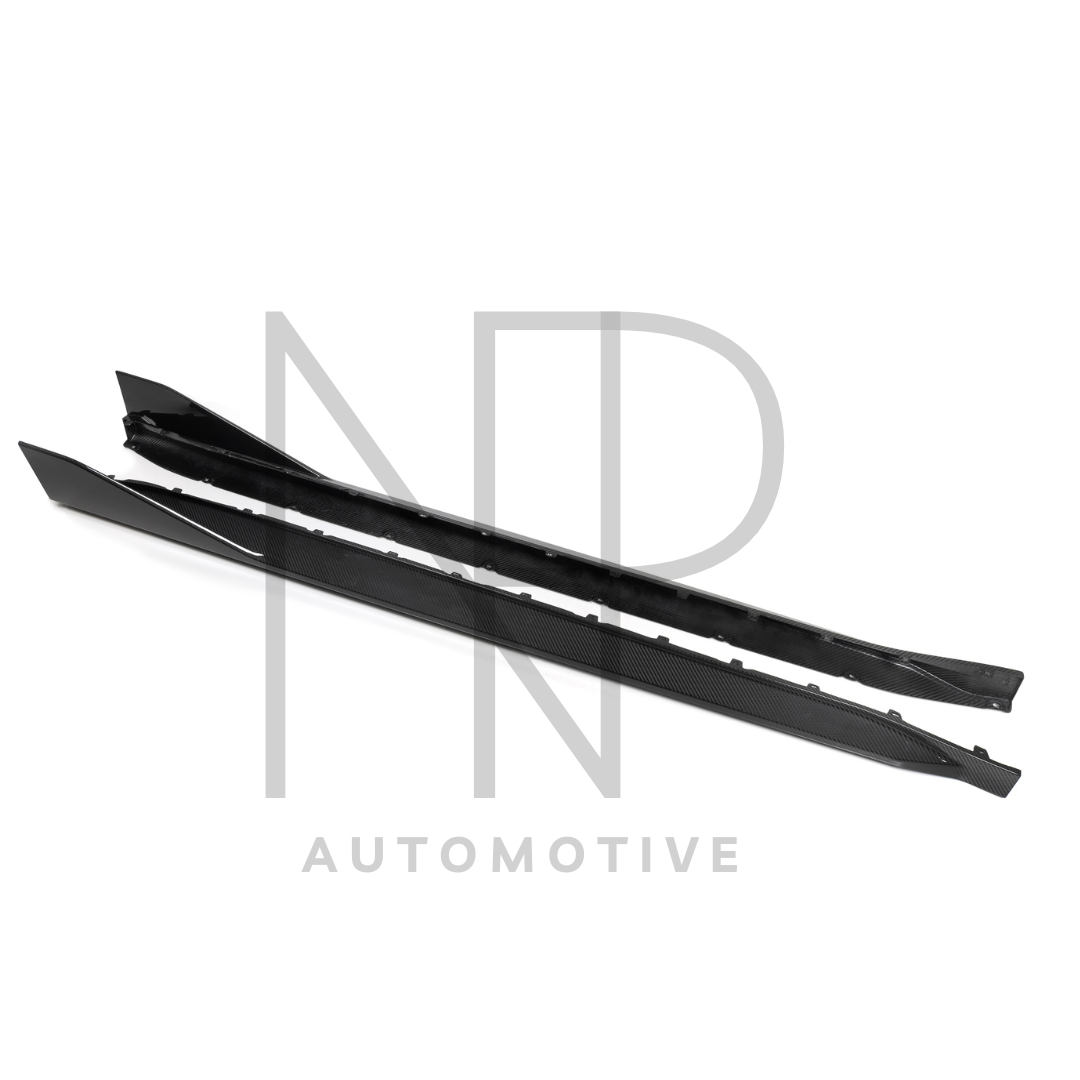 MINIGONNE LATERALI CARBONIO BMW M4 G82 G83 M PERFORMANCE DRY PRE PREG