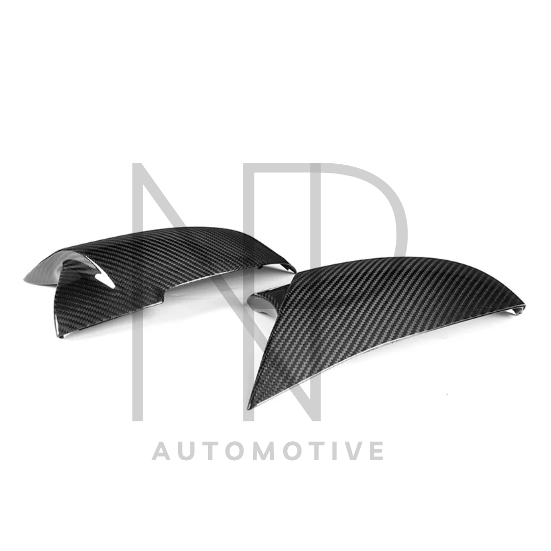 CALOTTE SPECCHIETTI M CARBONIO PRE PREG BMW SERIE 1 2 3 4 FXX M2 F87
