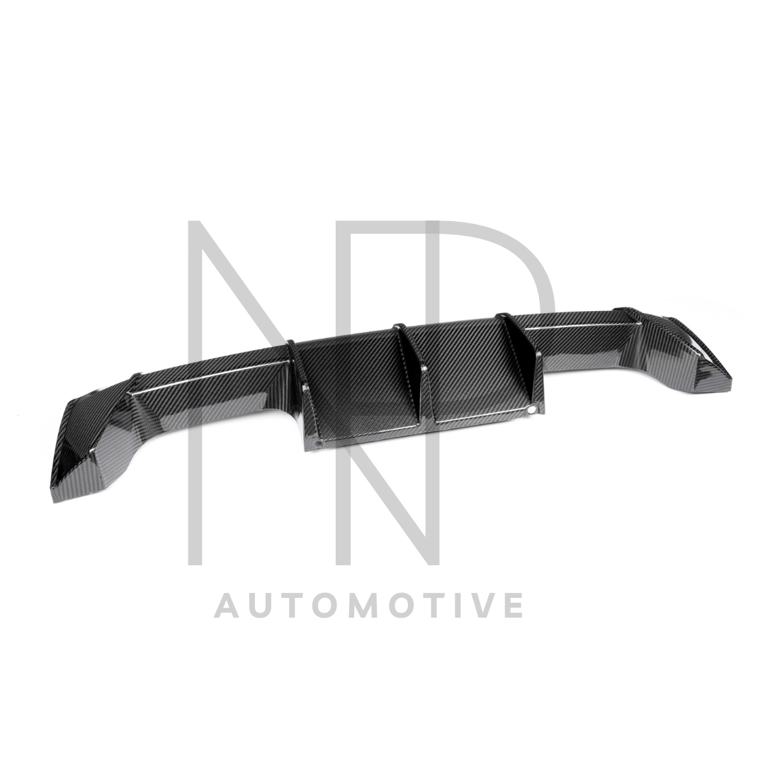 DIFFUSORE POSTERIORE FIBRA DI CARBONIO STILE OEM BMW M3 G80 G81 M4 G82 G83