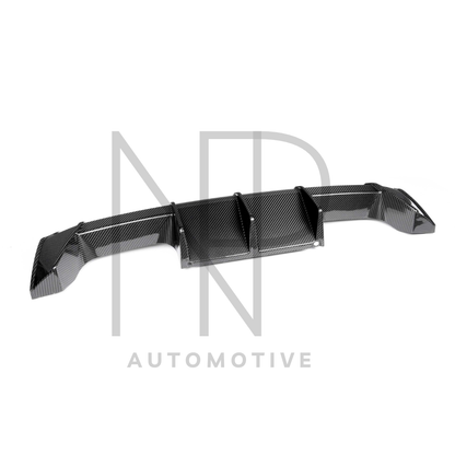 DIFFUSORE POSTERIORE FIBRA DI CARBONIO STILE OEM BMW M3 G80 G81 M4 G82 G83