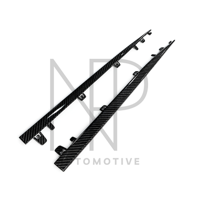 MINIGONNE LATERALI OEM STYLE CARBONIO PRE PREG MERCEDES A45 W177
