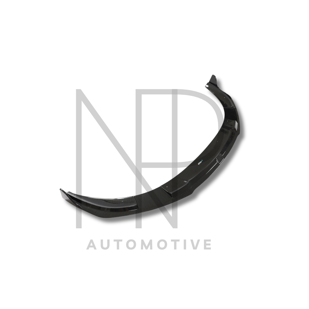 SPOILER ANTERIORE PORSCHE TAYCAN FIBRA DI CARBONIO NP STYLE