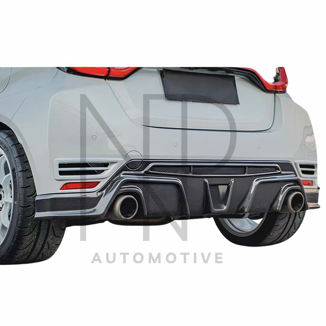 DIFFUSORE POSTERIORE YARIS GR MK2 FIBRA DI CARBONIO NP STYLE