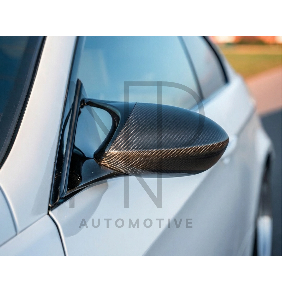 CALOTTE SPECCHIETTI CARBONIO PRE PREG BMW M3 E90 E92 E93 1M E87