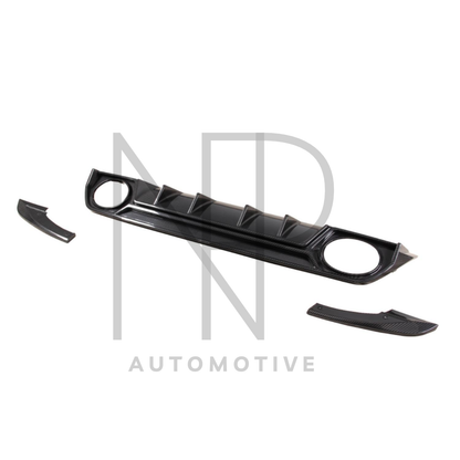 DIFFUSORE POSTERIORE PK STYLE CARBONIO PRE PREG AUDI RS3 8Y PRE RES