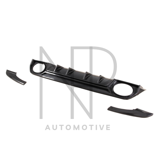 DIFFUSORE POSTERIORE PK STYLE CARBONIO PRE PREG AUDI RS3 8Y PRE RES