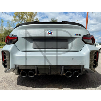 DIFFUSORE POSTERIORE STILE OEM CARBONIO PRE PREG BMW M2 G87