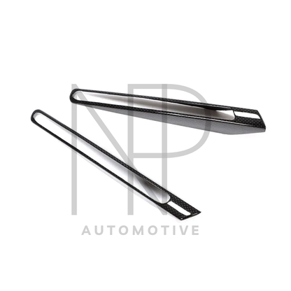 COPERTURA LOGHI LATERALI CARBONIO PRE PREG BMW M3 E92 E93 E90