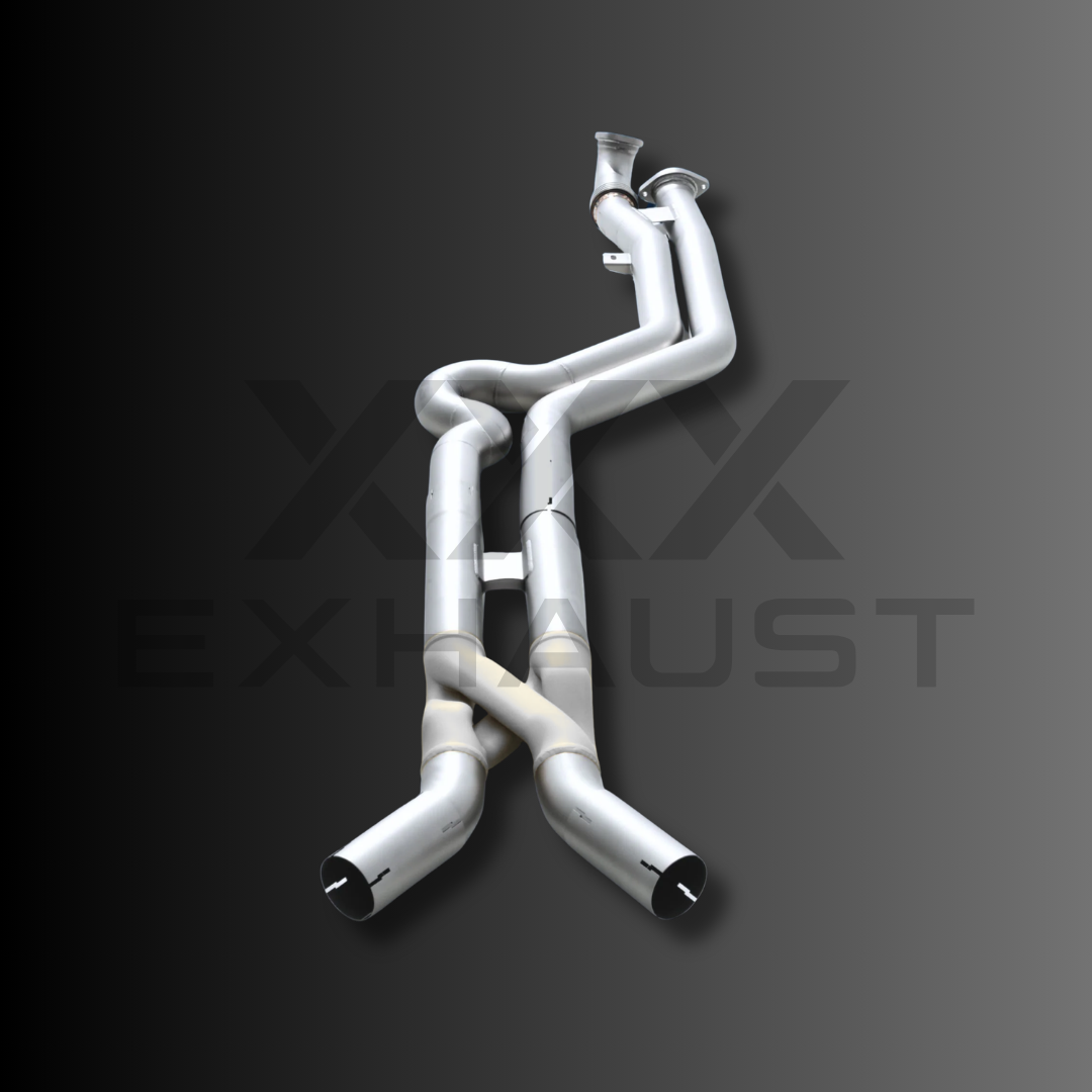 CENTRALE / MID PIPE EQUAL LENGHT Z-PIPE INOX 70 mm OPF DELETE BMW M2 M3 M4 S58