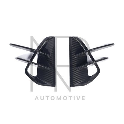 PRESE ARIA ANTERIORI CON CANARD NP STYLE CARBONIO PRE PREG AUDI RS3 8Y RESTYLING